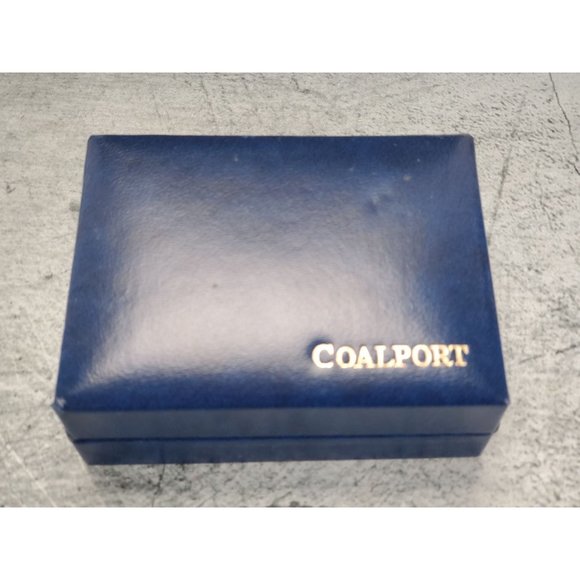 Vintage Coalport Fine China Flower Brooch Pin In Original Box - England - Picture 2 of 2